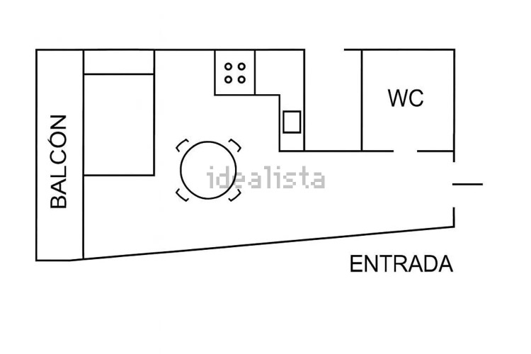 Estudio en calle Roses