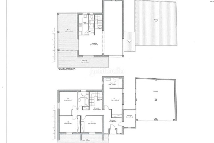 Chalet en carrer barcelona 42 casa a 200 metros de la playa con gran jardín y piscina en Escala (L´)