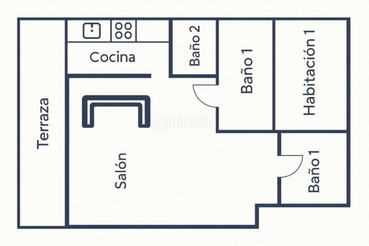 Piso dúplex exclusivo con espectaculares vistas al mar y solárium privado en Escala (L´)