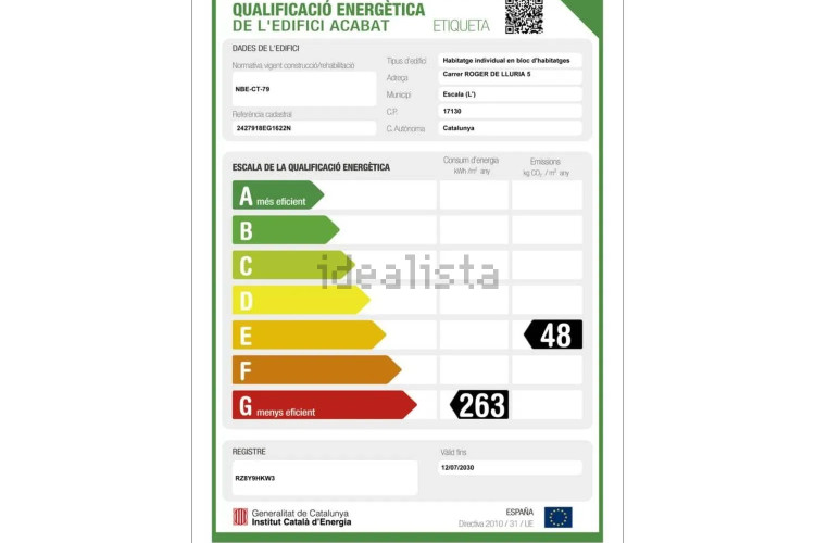 Piso en calle Roger de Llúria, 8