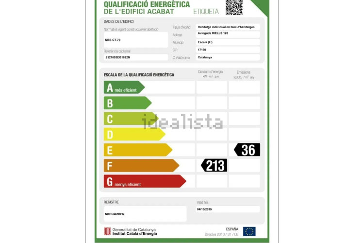 Piso en avenida Riells, 120 -130