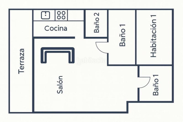 Piso dúplex exclusivo con espectaculares vistas al mar y solárium privado en Escala (L´)