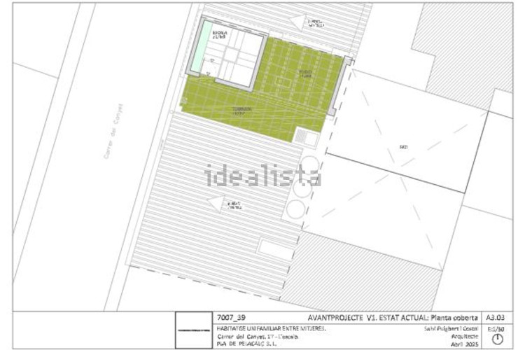 Chalet adosado en calle Canyet