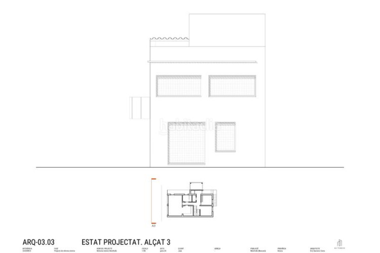 Ático en carrer del palau 4 apartamento con vistas al mar, 50m2 de terraza y parking privado en Escala (L´)